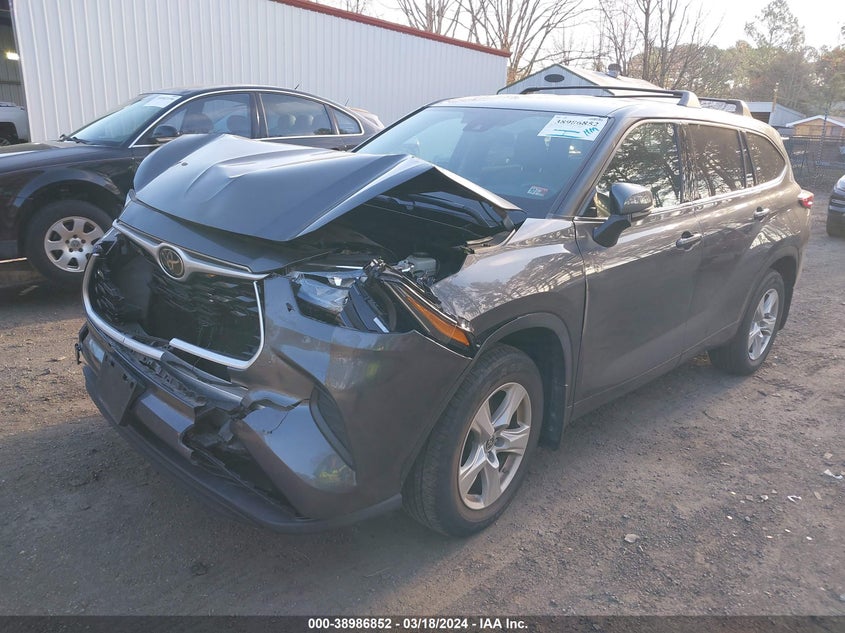 2020 TOYOTA HIGHLANDER VIN: 5TDCZRBH4LS518222