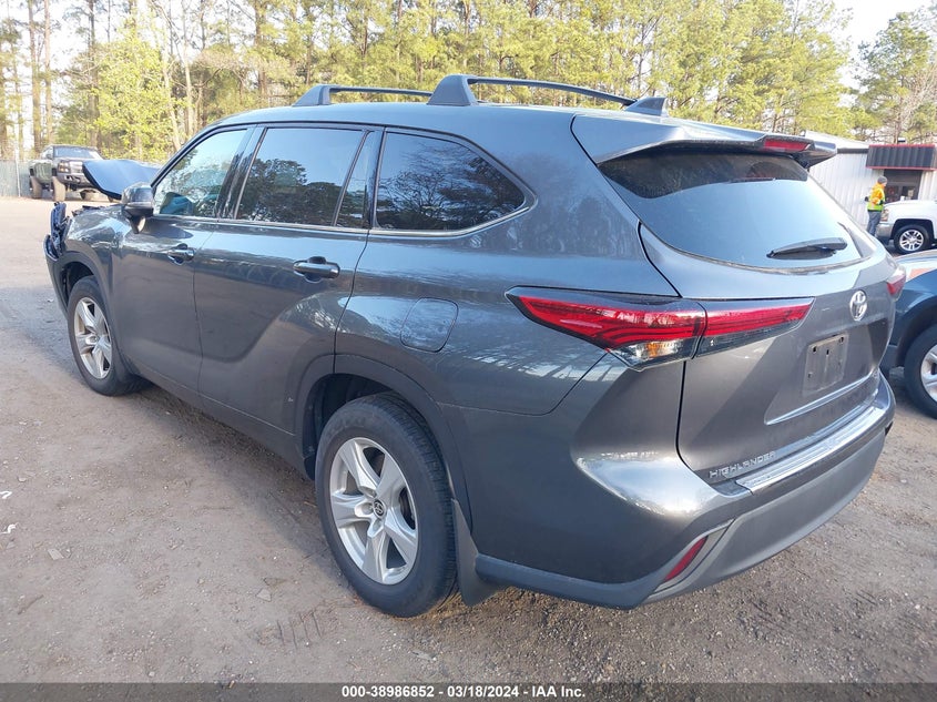 2020 TOYOTA HIGHLANDER VIN: 5TDCZRBH4LS518222