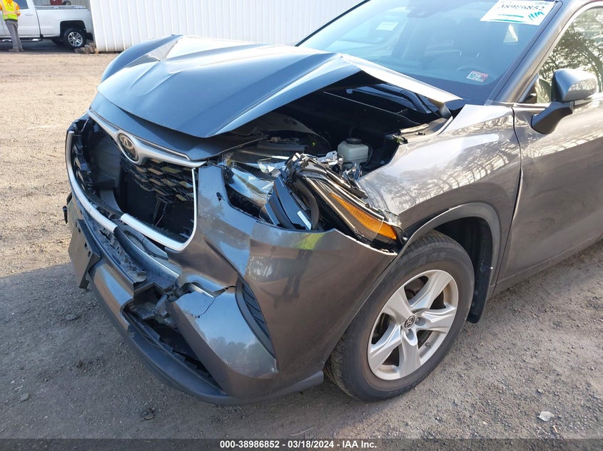 2020 TOYOTA HIGHLANDER VIN: 5TDCZRBH4LS518222
