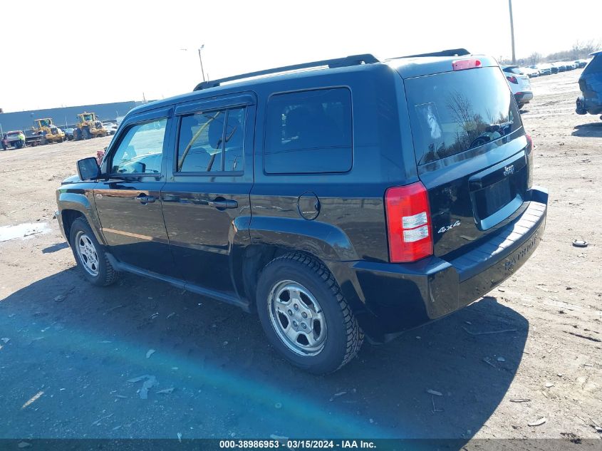 1J4NF2GB9AD500332 | 2010 JEEP PATRIOT