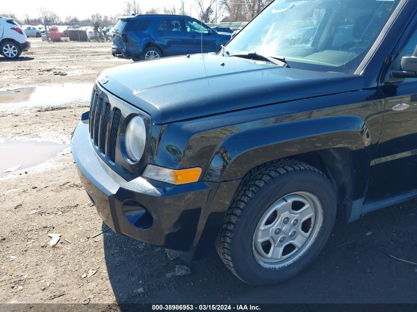 1J4NF2GB9AD500332 | 2010 JEEP PATRIOT