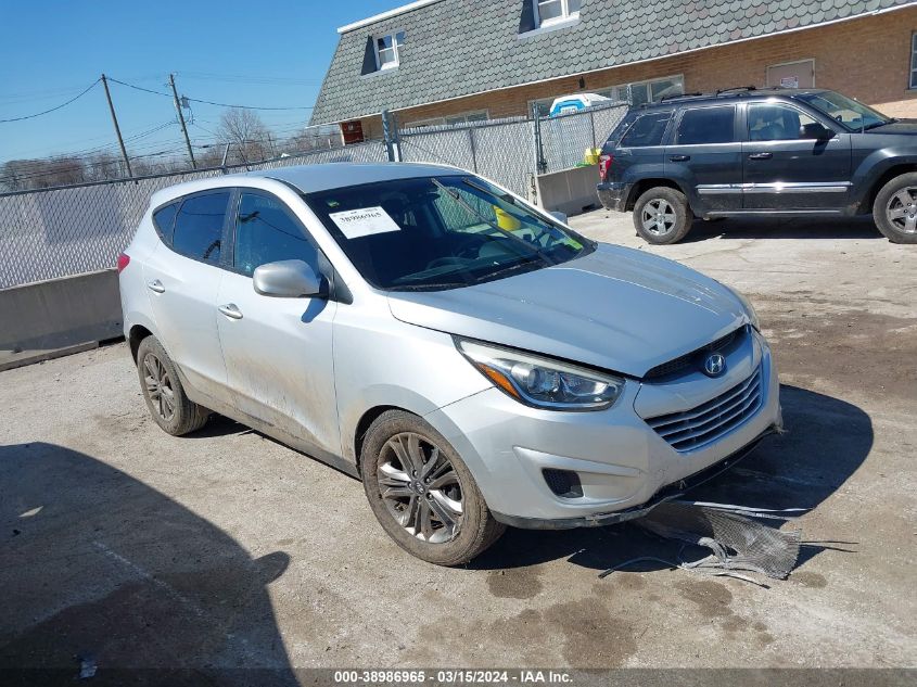 VIN KM8JT3AFXEU818038 2014 Hyundai Tucson, Gls no.1