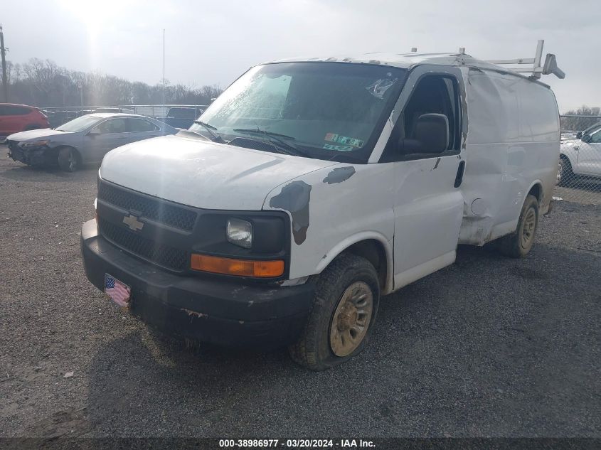 2010 Chevrolet Express 1500 Work Van VIN: 1GCUGADX1A1108553 Lot: 38986977