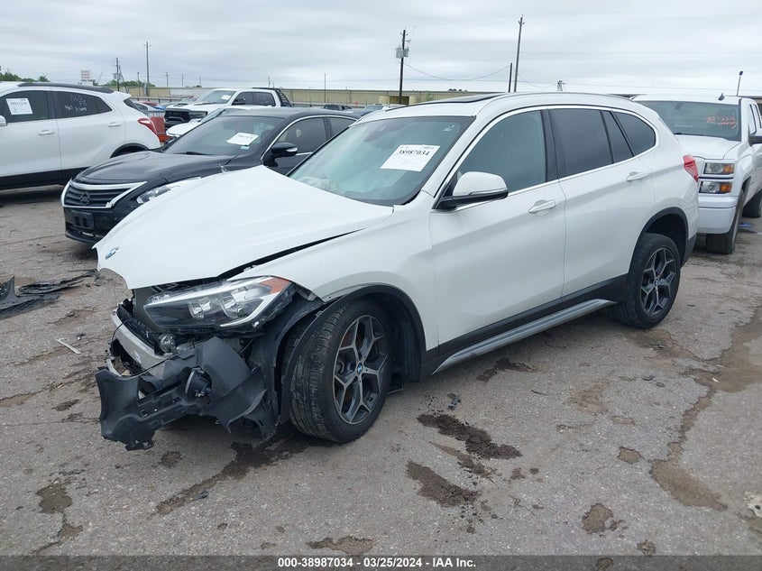 2019 BMW X1 Sdrive28I VIN: WBXHU7C57K5L10789 Lot: 38987034