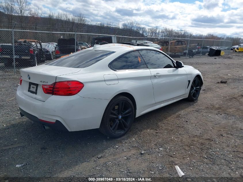 2016 BMW 435I xDrive VIN: WBA3R5C56GK374440 Lot: 38987049