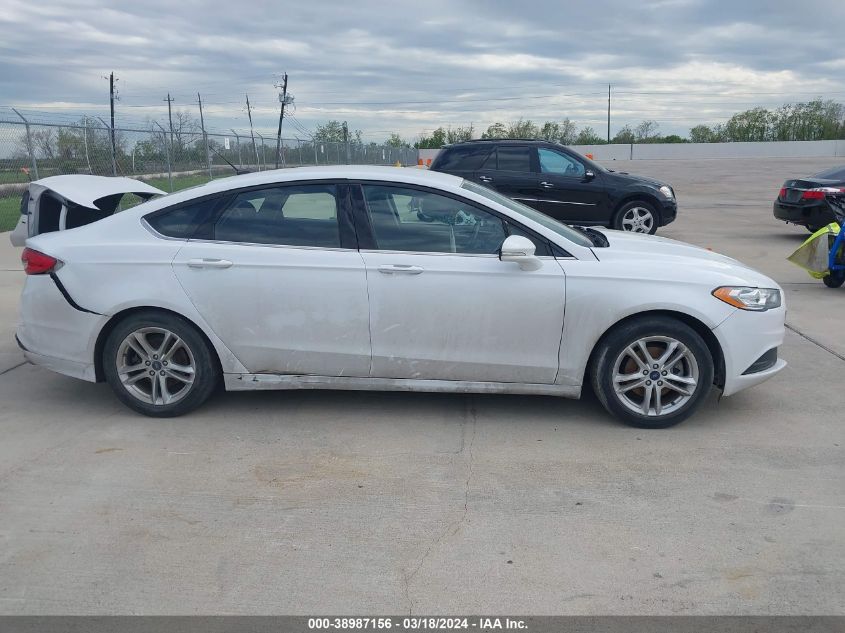 2018 Ford Fusion Se VIN: 3FA6P0HD0JR228715 Lot: 38987156