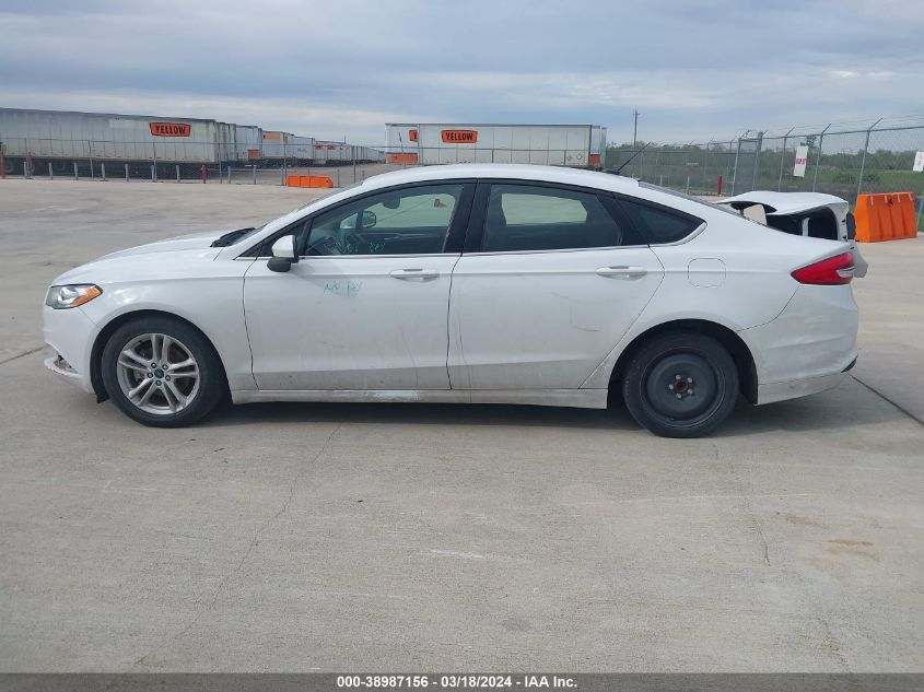 2018 Ford Fusion Se VIN: 3FA6P0HD0JR228715 Lot: 38987156