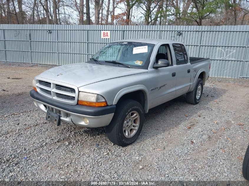 1B7GG2AN61S125655 | 2001 DODGE DAKOTA