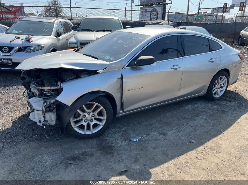 1G1ZB5ST6JF271027 | 2018 CHEVROLET MALIBU