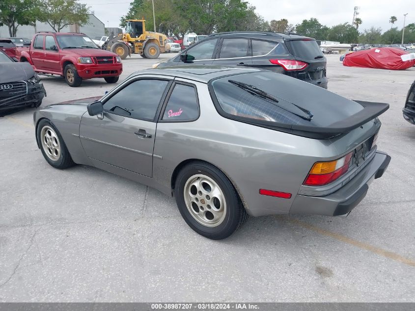 1988 Porsche 944 VIN: WP0AB0948JN471614 Lot: 38987207