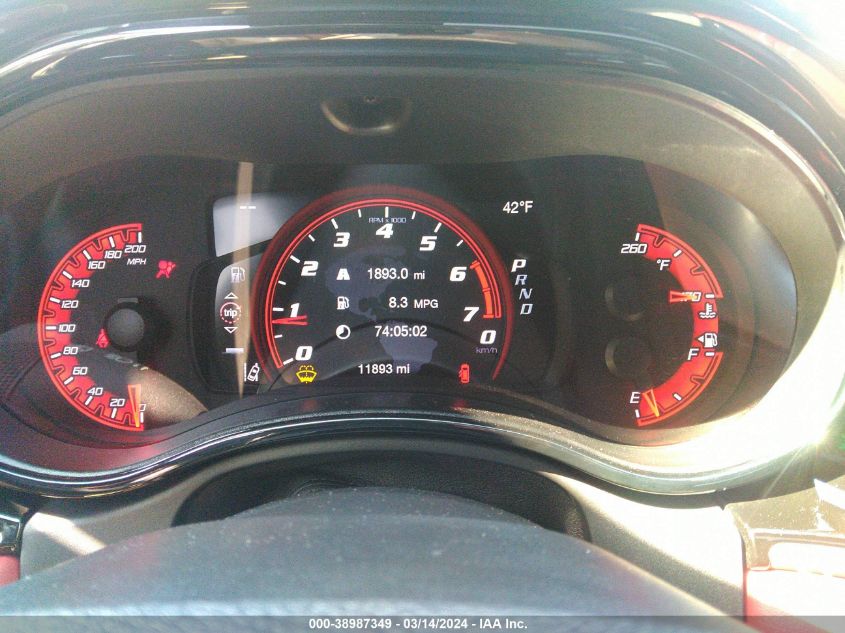 1C4SDJH9XMC740830 2021 Dodge Durango Srt Hellcat Awd