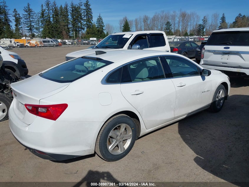 2020 CHEVROLET MALIBU FWD 1FL - 1G1ZC5STXLF006773