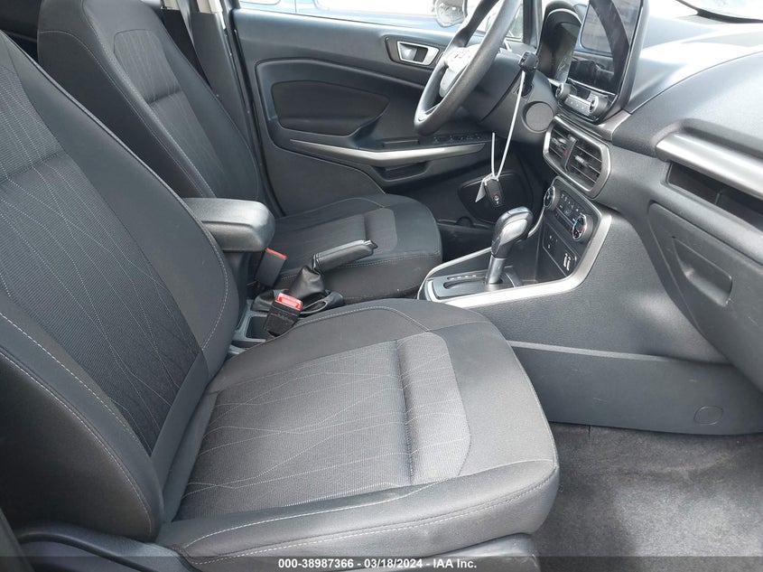 VIN MAJ6S3GLXMC398205 2021 FORD ECOSPORT SE