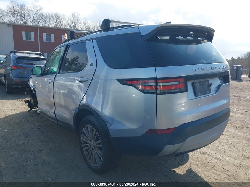 VIN SALRHBBK3HA000244 2017 LAND ROVER DISCOVERY HSE LUXURY