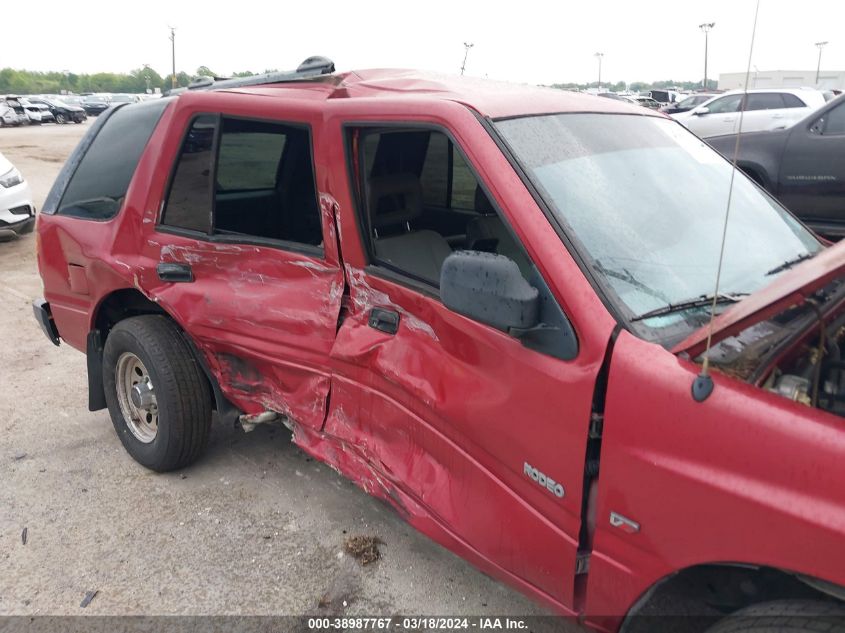 1995 Isuzu Rodeo S/Ls VIN: 4S2CK58V4S4365012 Lot: 38987767