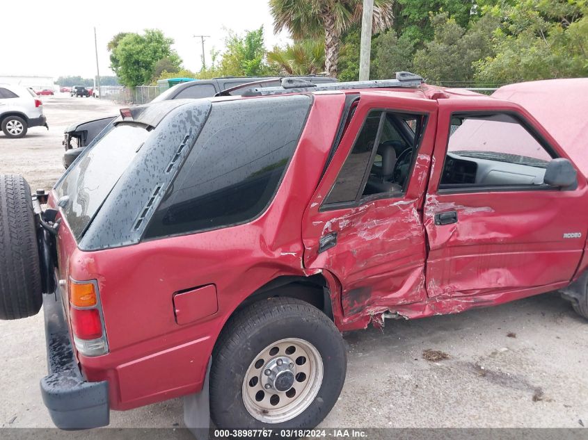 1995 Isuzu Rodeo S/Ls VIN: 4S2CK58V4S4365012 Lot: 38987767