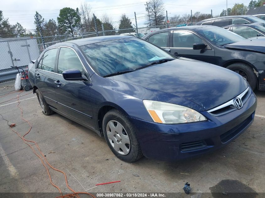 2006 Honda Accord 2.4 Lx VIN: 1HGCM56416A043131 Lot: 38987862