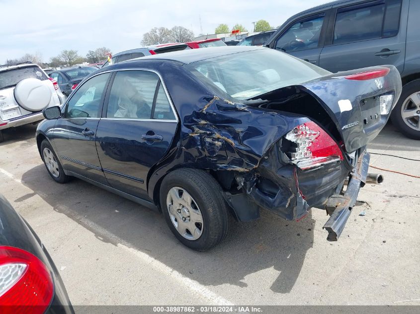 2006 Honda Accord 2.4 Lx VIN: 1HGCM56416A043131 Lot: 38987862