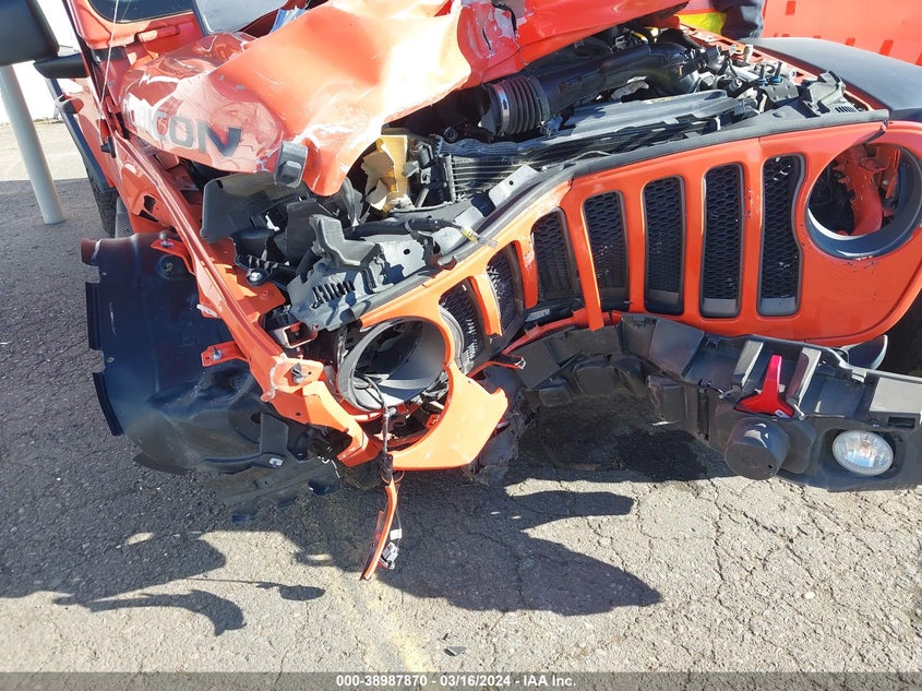 VIN 1C4HJXFN3LW133087 2020 JEEP WRANGLER UNLIMITED RUBICON 4X4