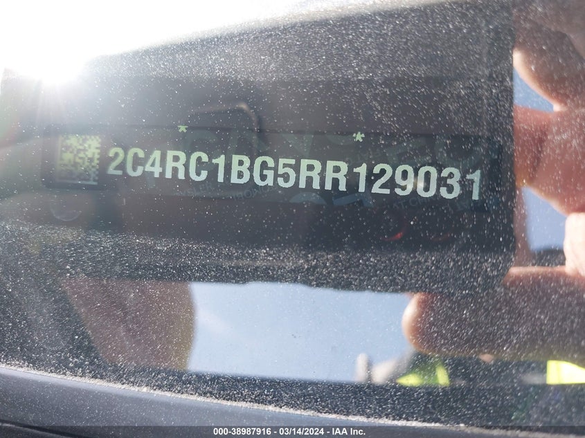 2024 CHRYSLER PACIFICA TOURING L - 2C4RC1BG5RR129031