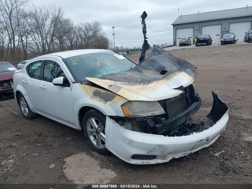 2012 Dodge Avenger Sxt VIN: 1C3CDZCB4CN311221 Lot: 38987969