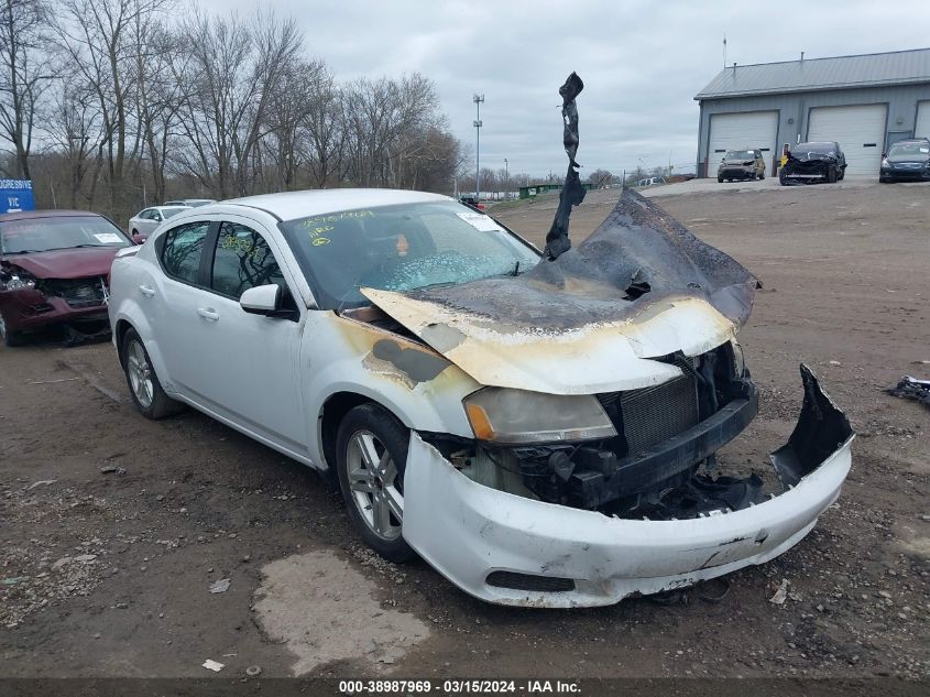 2012 Dodge Avenger Sxt VIN: 1C3CDZCB4CN311221 Lot: 38987969