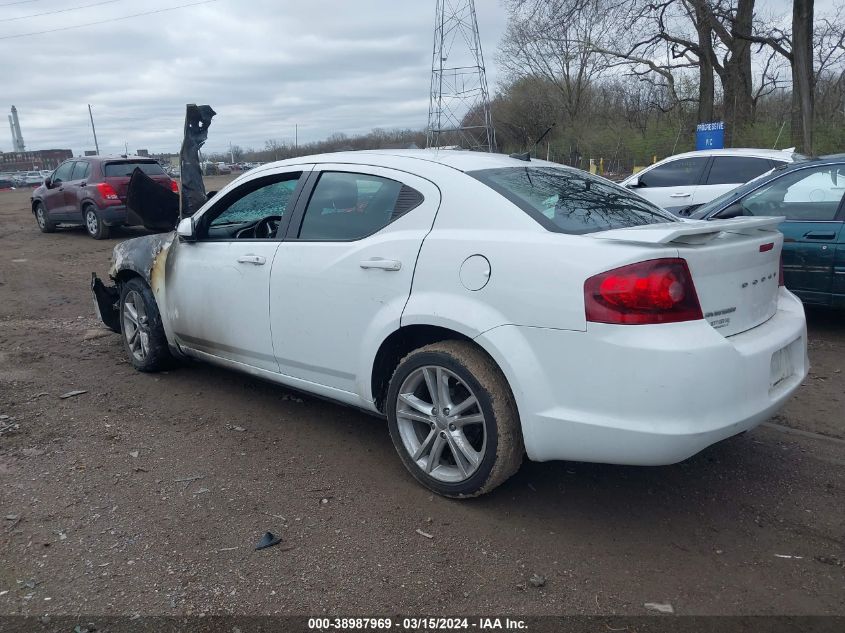 2012 Dodge Avenger Sxt VIN: 1C3CDZCB4CN311221 Lot: 38987969