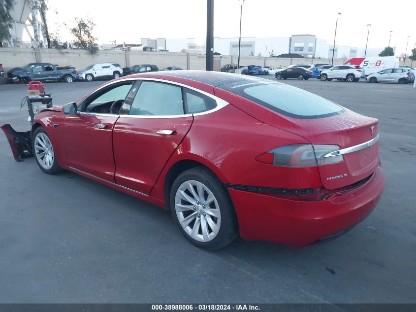 2018 Tesla Model S 100D/75D/P100D VIN: 5YJSA1E28JF263443 Lot: 38988006