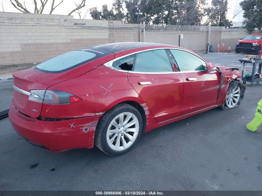 2018 Tesla Model S 100D/75D/P100D VIN: 5YJSA1E28JF263443 Lot: 38988006