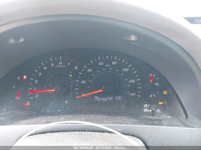 2007 TOYOTA CAMRY VIN: 4T1BE46K07U540845