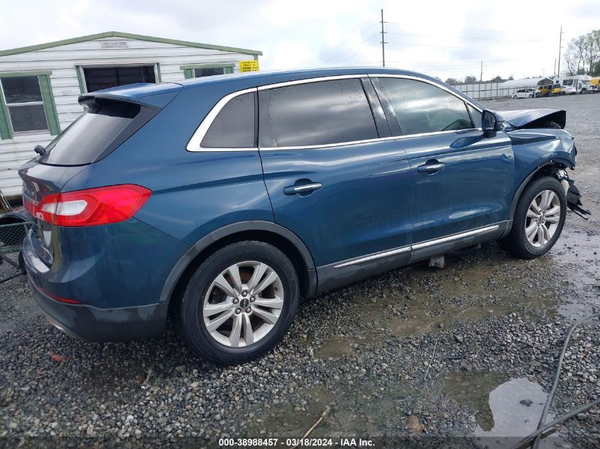 2016 Lincoln Mkx Premiere VIN: 2LMTJ6JR5GBL82514 Lot: 38988457