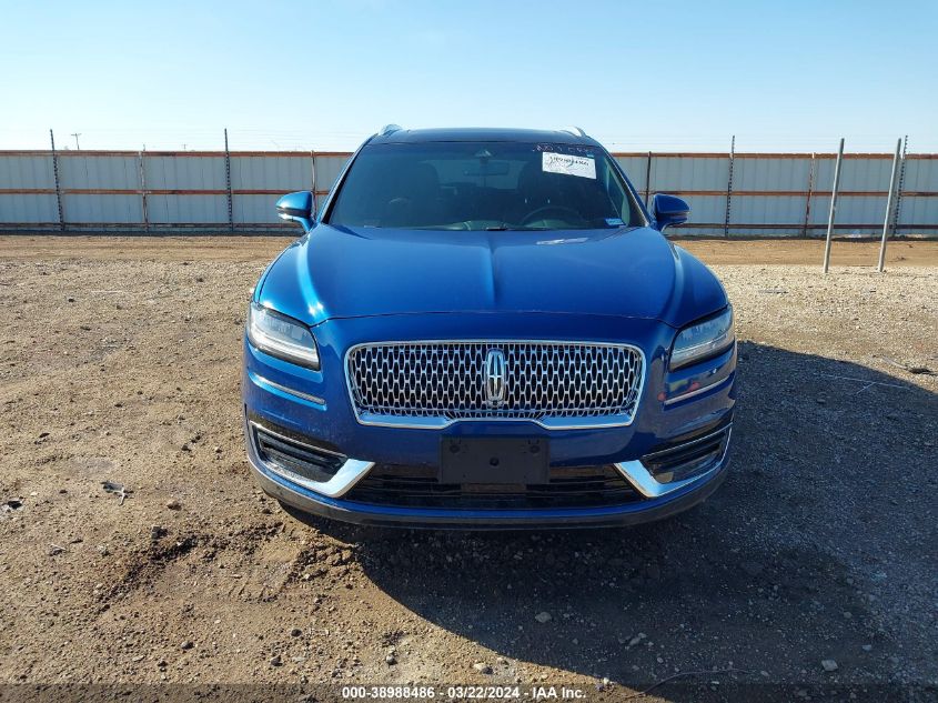 2020 Lincoln Nautilus Reserve VIN: 2LMPJ8KP5LBL10216 Lot: 38988486