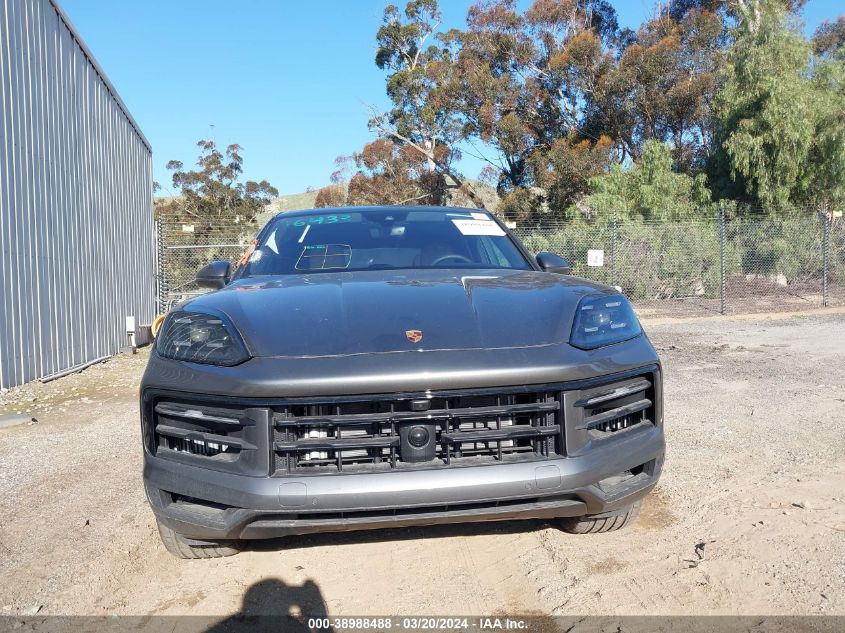 2024 Porsche Cayenne Coupe VIN: WP1BA2AYXRDA51905 Lot: 38988488