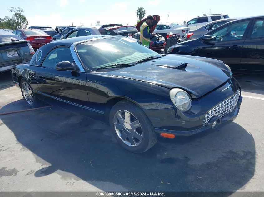 2002 Ford Thunderbird Hardtop Premium VIN: 1FAHP60A82Y111285 Lot: 38988586