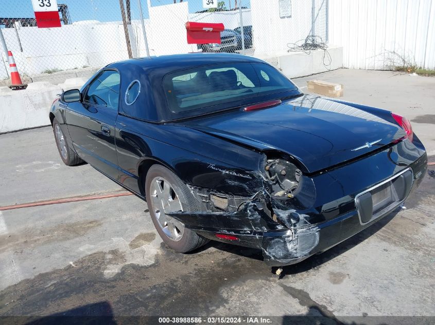 2002 Ford Thunderbird Hardtop Premium VIN: 1FAHP60A82Y111285 Lot: 38988586