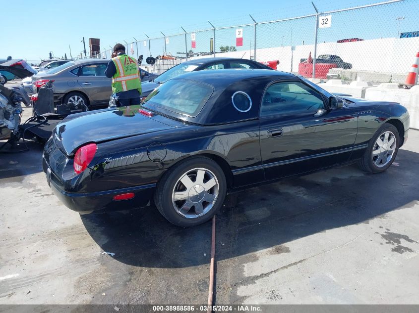 2002 Ford Thunderbird Hardtop Premium VIN: 1FAHP60A82Y111285 Lot: 38988586