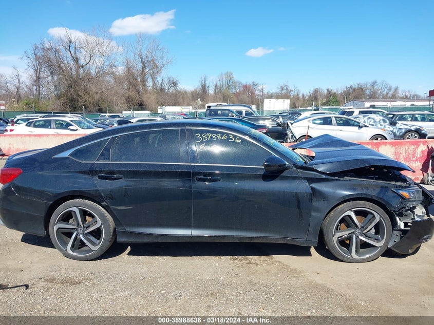 VIN 1HGCV1F34LA092476 2020 HONDA ACCORD SPORT