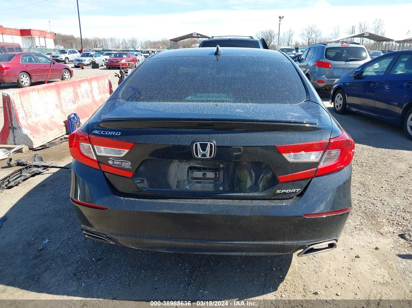 VIN 1HGCV1F34LA092476 2020 HONDA ACCORD SPORT