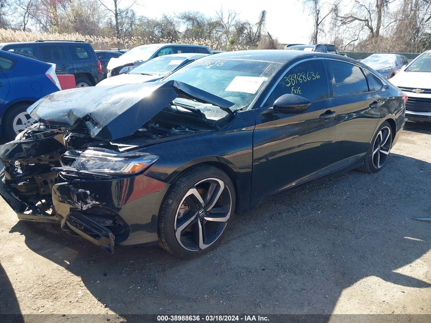 VIN 1HGCV1F34LA092476 2020 HONDA ACCORD SPORT
