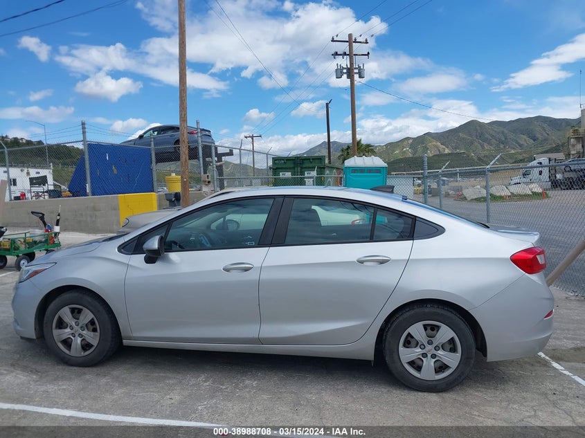 2017 CHEVROLET CRUZE LS AUTO - 1G1BC5SM7H7149448