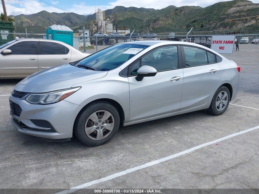 2017 CHEVROLET CRUZE LS AUTO - 1G1BC5SM7H7149448