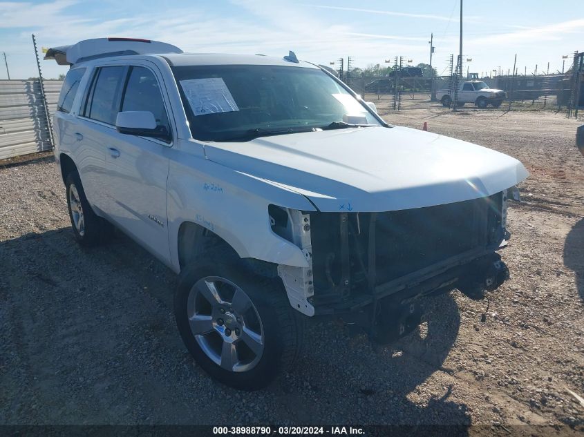 2017 CHEVROLET TAHOE C1500 LT - 1GNSCBKC0HR340914