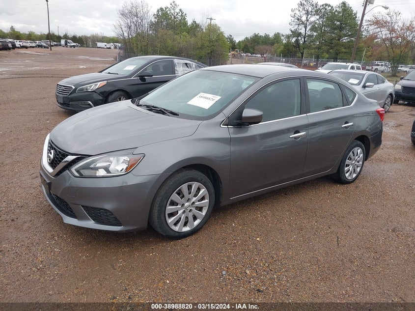 2016 NISSAN SENTRA VIN: 3N1AB7APXGY240436