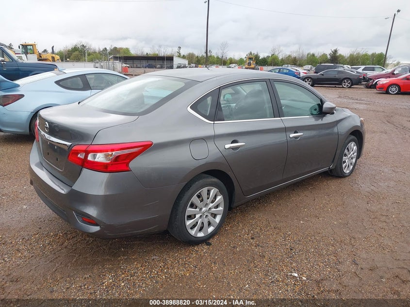 2016 NISSAN SENTRA VIN: 3N1AB7APXGY240436