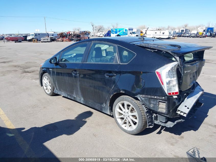 2010 Toyota Prius Iv VIN: JTDKN3DU5A0115168 Lot: 38988919