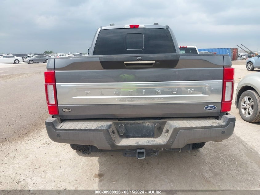 2021 FORD F-250 PLATINUM - 1FT7W2BT6MED88831