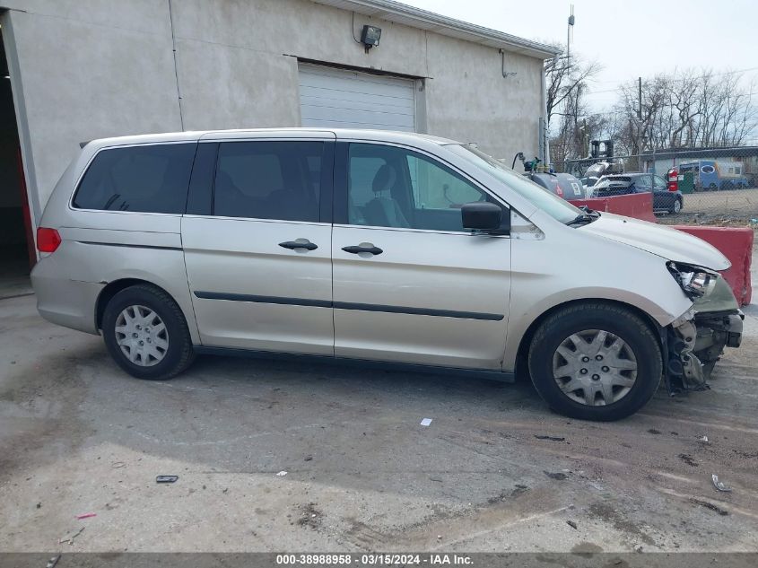 2008 Honda Odyssey Lx VIN: 5FNRL38248B069096 Lot: 38988958