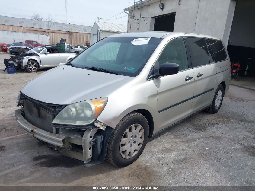 2008 Honda Odyssey Lx VIN: 5FNRL38248B069096 Lot: 38988958