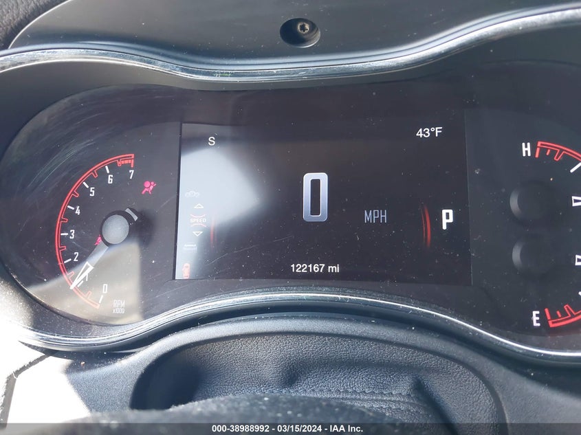 2017 DODGE DURANGO SXT RWD - 1C4RDHAG6HC606158