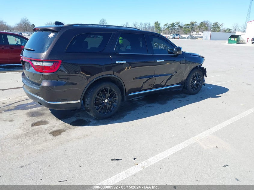 2017 DODGE DURANGO SXT RWD - 1C4RDHAG6HC606158